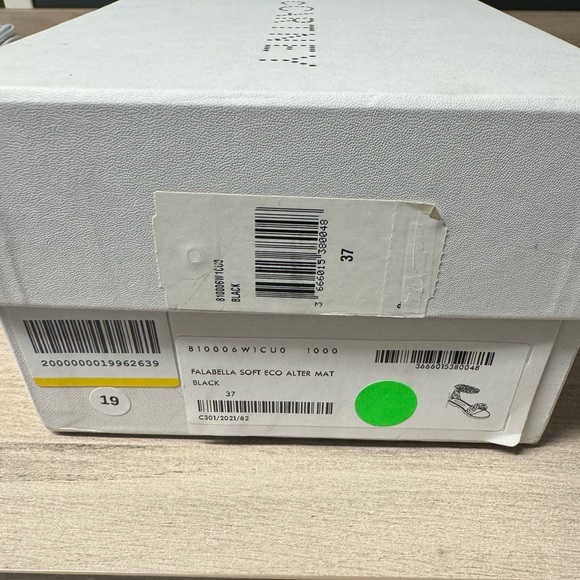 Stella McCartney Black Sandals with Gold and Silver Chains - Picture 10 of 11